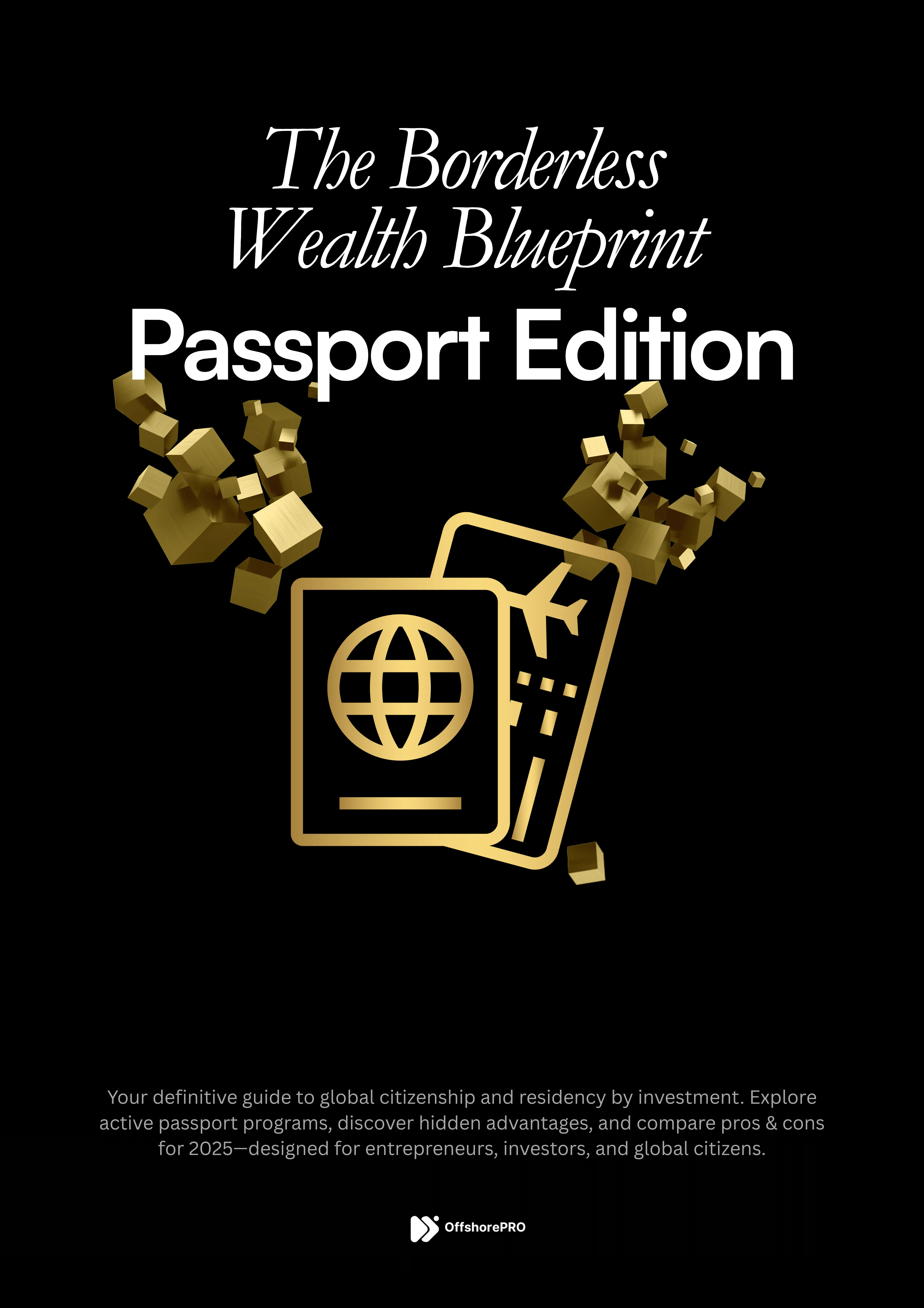 Borderless Wealth Blueprint - Passport Edition cover